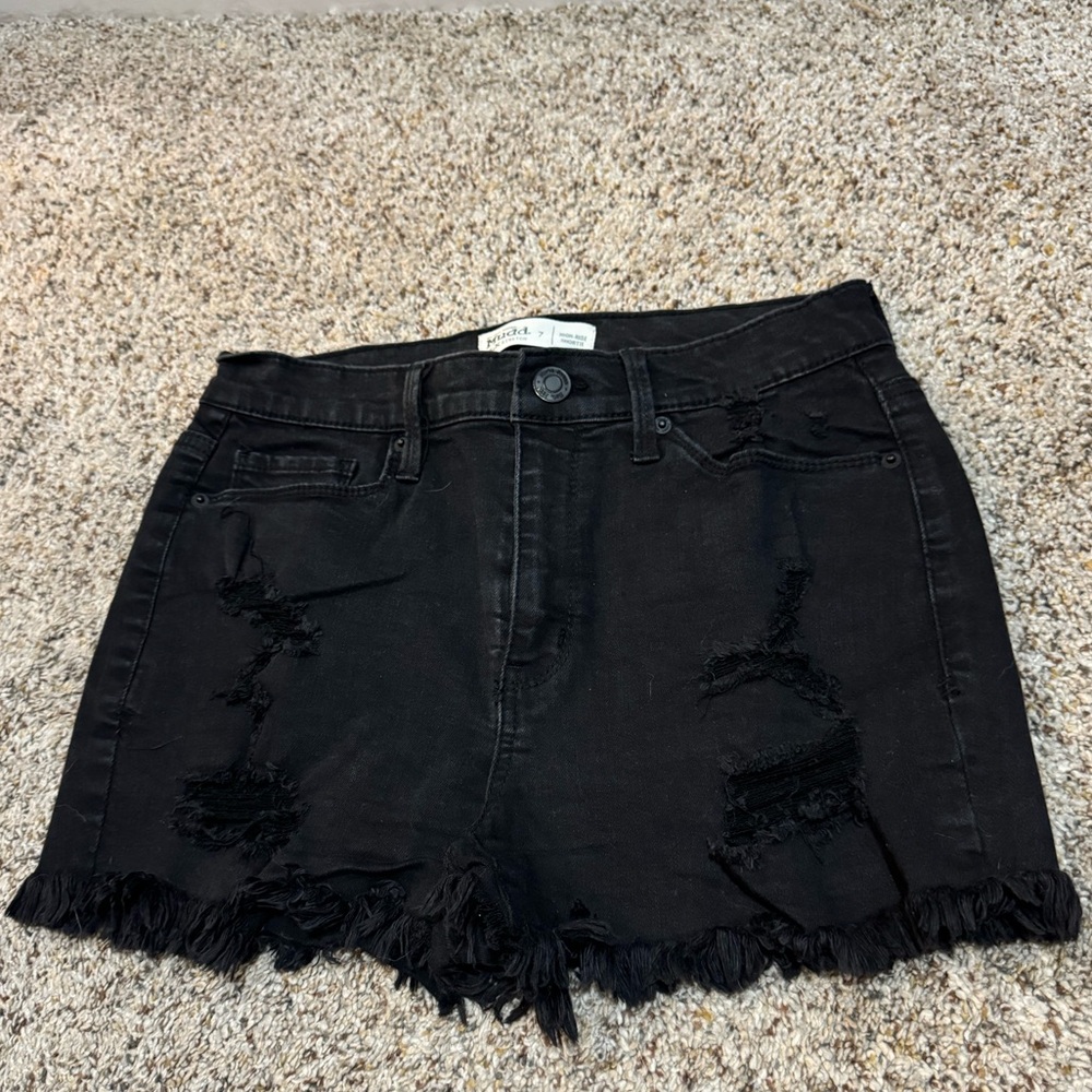Mudd high rise mom shorts